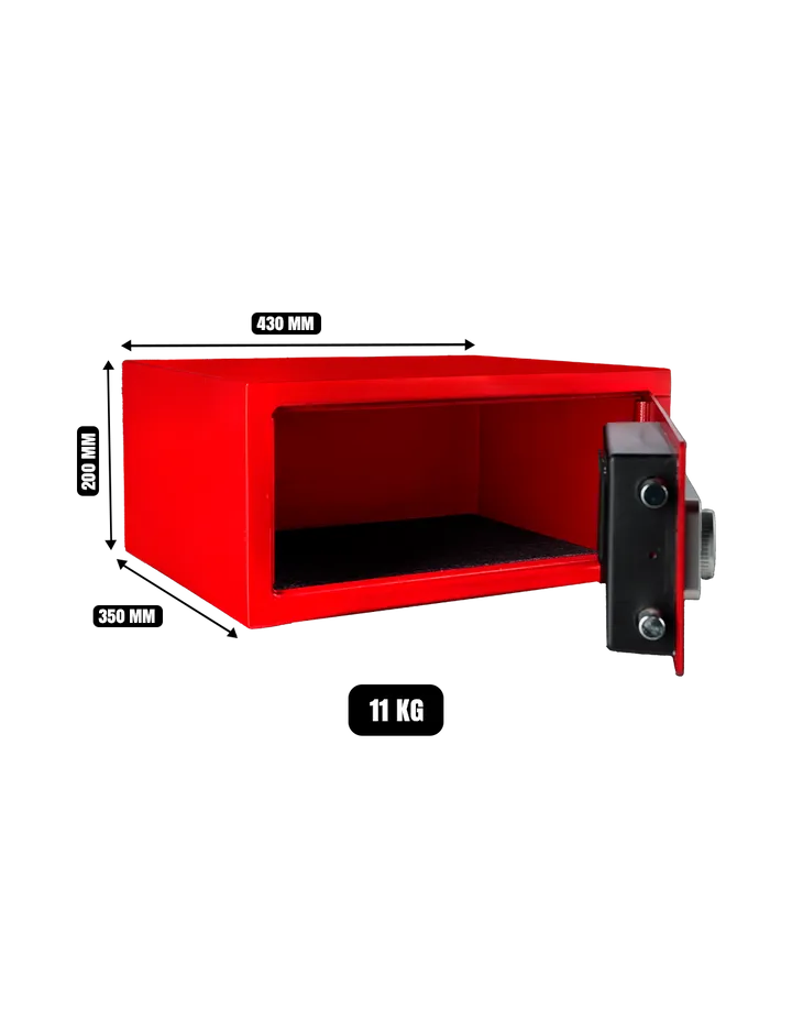 CHUBBSAFES ELEMENTS AIR LAPTOP SAFE MODEL 25 (Red), photo 3
