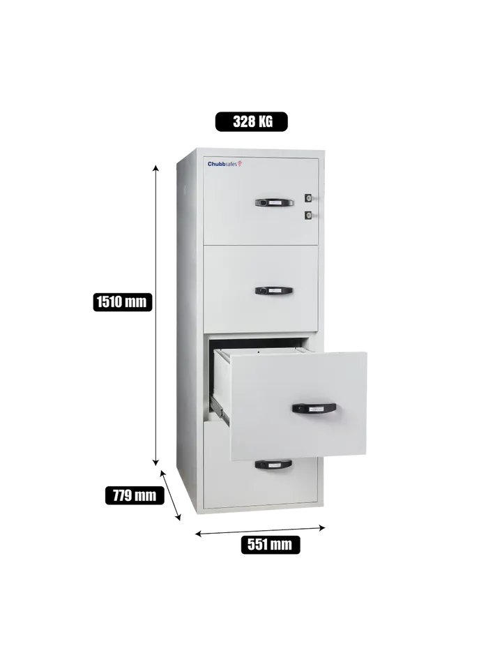 Chubbsafes Fire File 31 M-270 (4 Drawers), photo 3