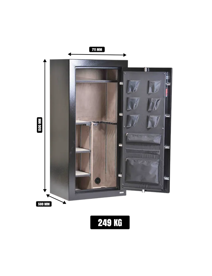 Format Alpha Safe DL19 – 60 Min Fire Rated, S&G Electronic Lock, Black, photo 2