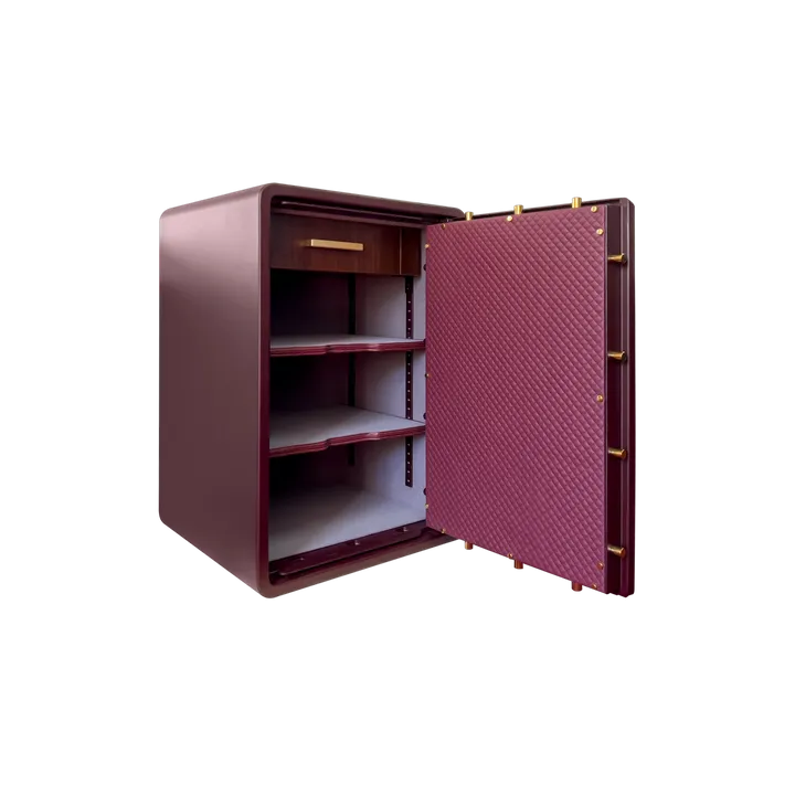 Format Leo Home Safe , Model LEO50 – S&G Electronic Lock, Burgundy, photo 4